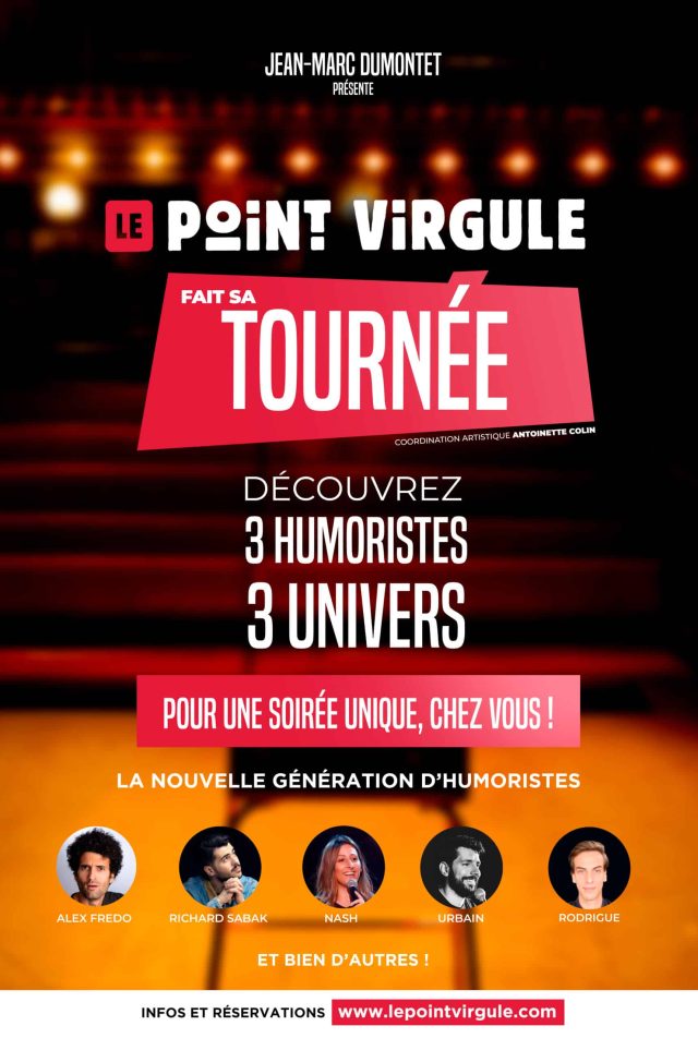 Le Point Virgule Fait sa Tournée